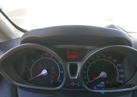 2012 Ford Fiesta Se из США, поврежденный, VIN 3FADP4EJ3CM182970